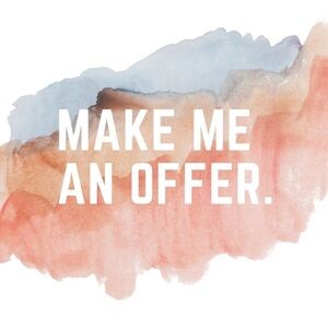 ✨Offers welcome!✨